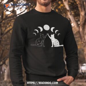 cat moon vintage witchy lovers and celestial enthusiasts shirt sweatshirt