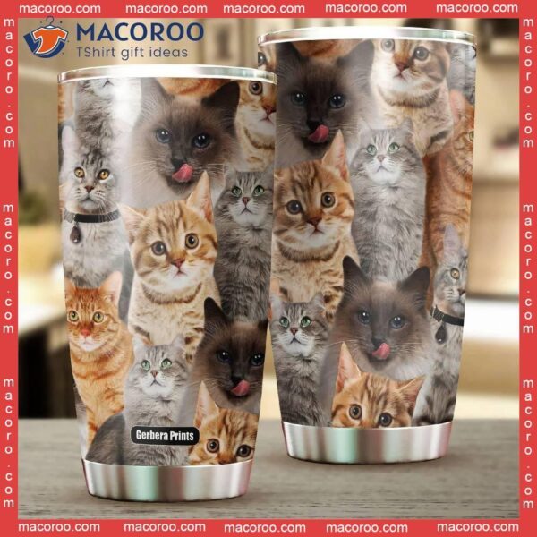 Cats Stainless Steel Tumbler