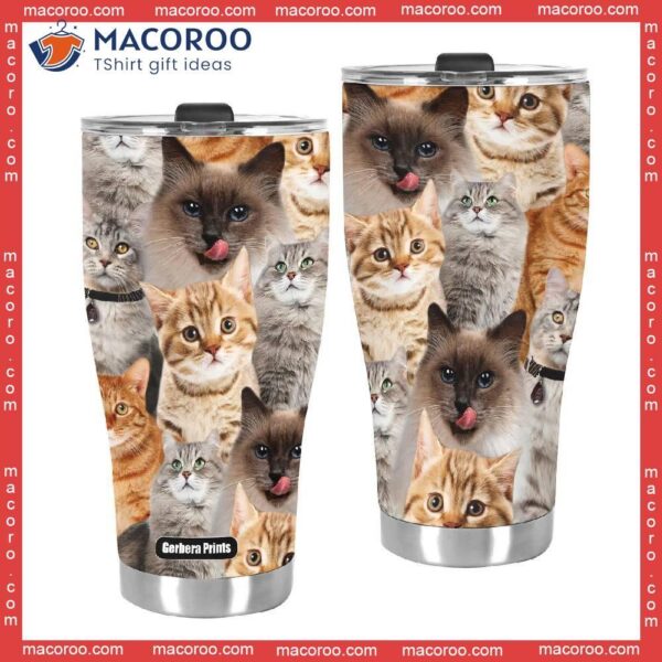 Cats Stainless Steel Tumbler