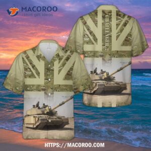 Challenger 2 – British Army Mbt Hawaiian Shirt