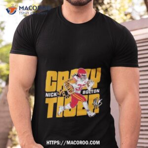 charlie hustle nick bolton crazy tiger shirt tshirt