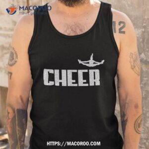 cheerleading cheer coach mom dad cheerleader gift shirt best gift for father tank top