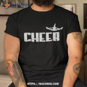 cheerleading cheer coach mom dad cheerleader gift shirt best gift for father tshirt