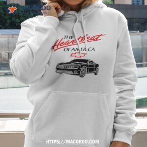 chevy heartbeat of america mock shirt hoodie