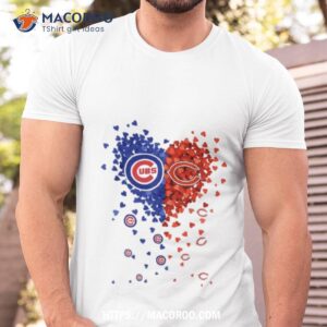 Chicago Bears Chicago Cubs Tiny Heart Shape 2023 Shirt