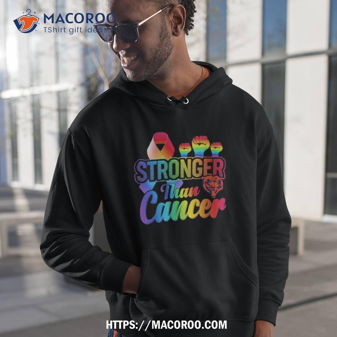 Chicago Bears Stronger Than Cancer Nfl 2023 Shirt - Peanutstee