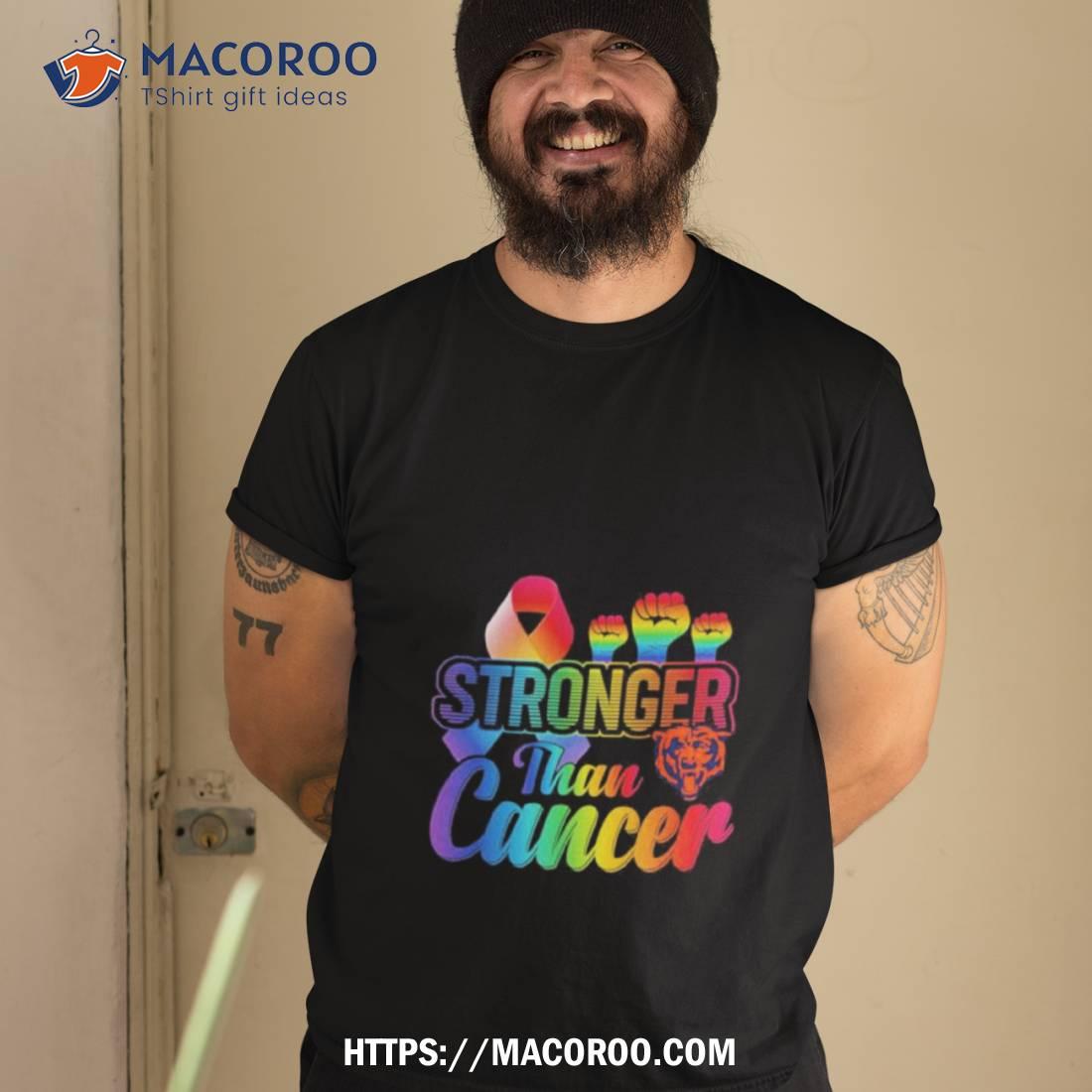 Chicago Bears Stronger Than Cancer Nfl 2023 Shirt