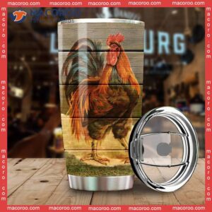 Chicken Live Like Someone Left The Gate Open Stainless Steel Tumbler