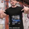 Chris Buescher Checkered Flag Sports Black 2023 Nascar Playoffs Fastenal T Shirt