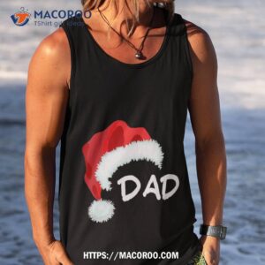 christmas as dad 2020 santa claus funny gift for shirt step dad christmas gifts tank top