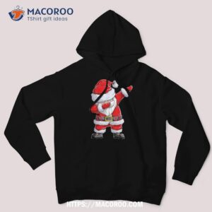 christmas boys dabbing santa claus girls funny xmas dab cute shirt christmas santa claus hoodie