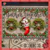 Christmas Custom Doormat, Gifts For Dog Lovers, Gather Together In Stocking Holiday Doormat