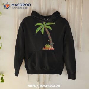 christmas palm tree coconushirt hoodie