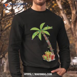 christmas palm tree coconushirt sweatshirt