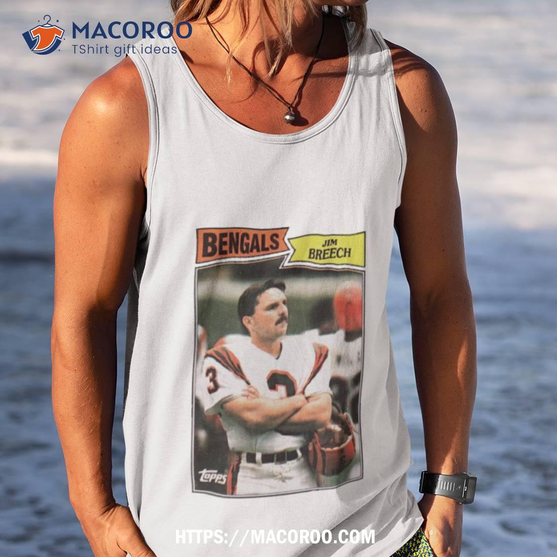 Official CincinnatI bengals jim breech retro T-shirt, hoodie, tank