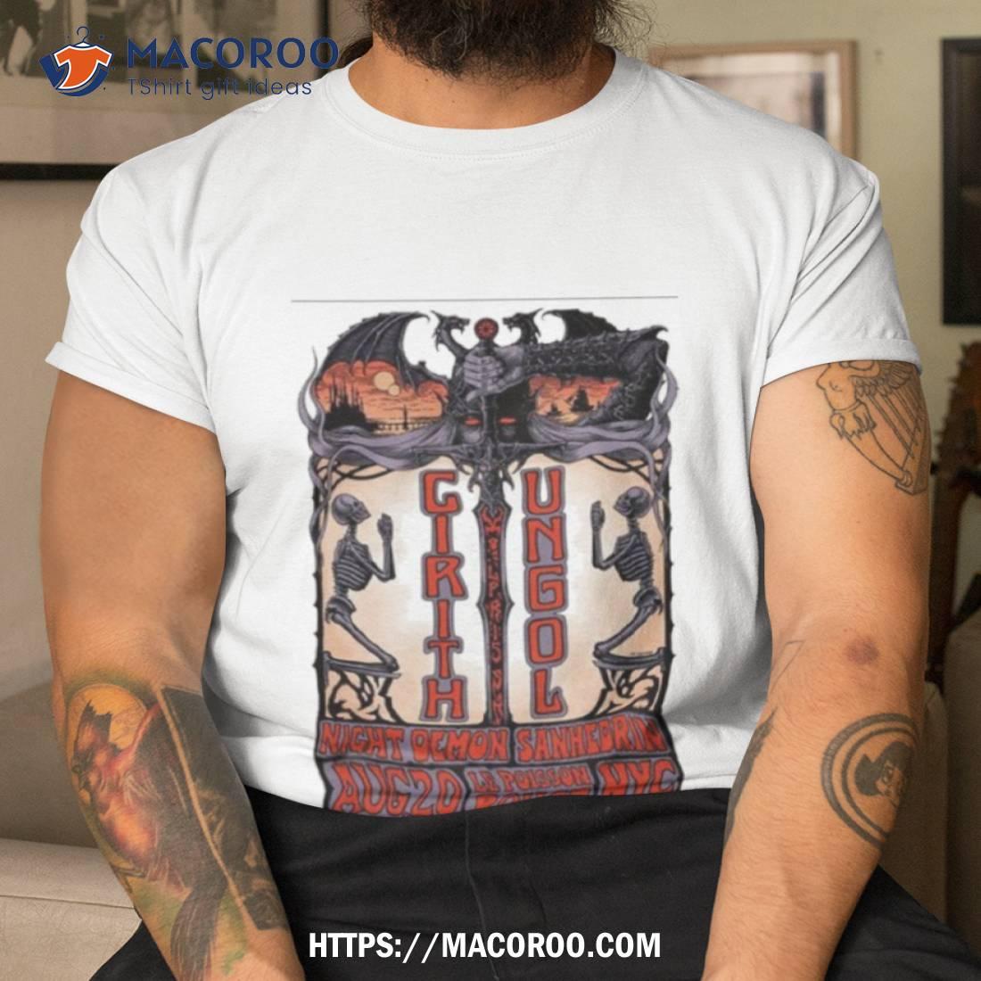 Cirith Ungol Night Demon, Sanhedrin Le Poisson Rouge Nyc August 20 2023 Shirt Cirith Ungol Night Demon, Sanhedrin Le Poisson Rouge Nyc August 20 2023 Shirt