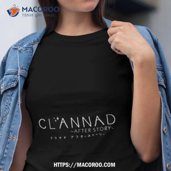Clannad After Story White Logo Shirt