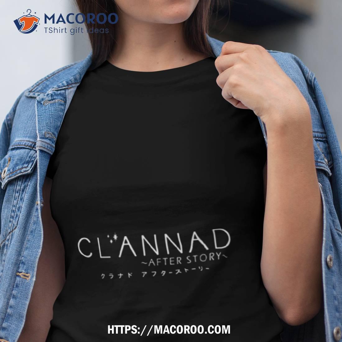 Clannad After Story White Logo Shirt Tshirt