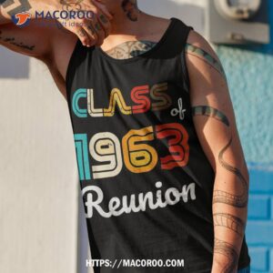 class of 1963 shirt high school college reunion vintage best dad ever tank top 1