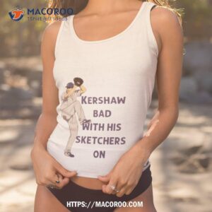 Clayton Kershaw Sketchers Pitching Shirt