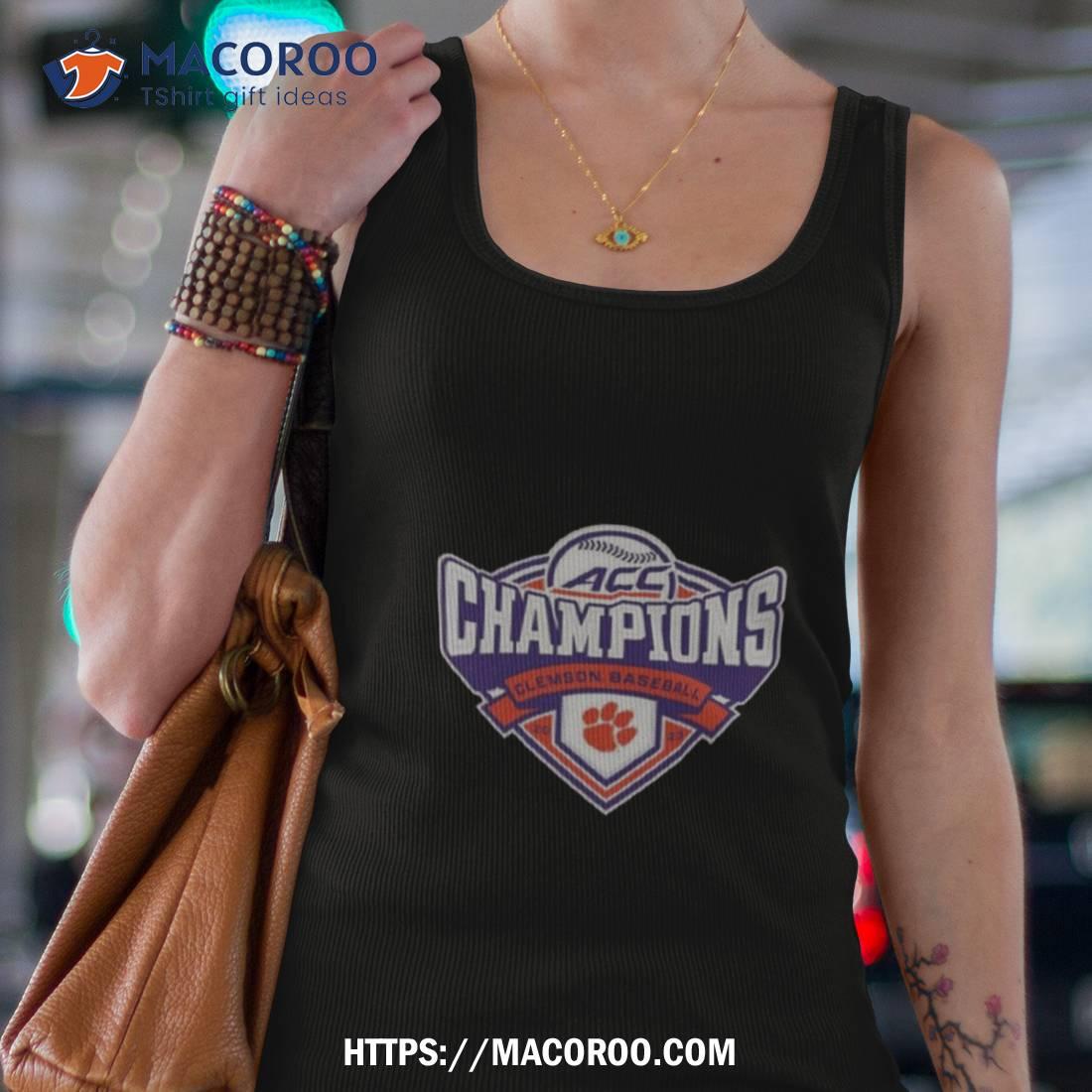 Clemson Tigers 2023 Acc Baseball Conference Tournament Champions Shirt Clemson Tigers 2023 Acc Baseball Conference Tournament Champions Shirt