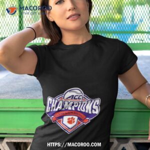 Clemson Tigers 2023 Acc Baseball Conference Tournament Champions Shirt 3 clemson tigers 2023 acc baseball conference tournament champions shirt tshirt 1