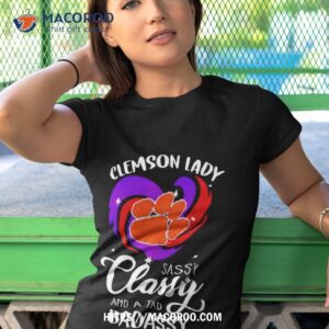 clemson tigers sassy classy and a tad badassy shirt tshirt 1