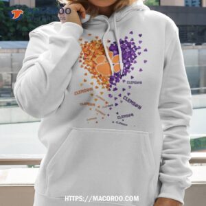Clemson Tigers Tiny Heart Shape 2023 Shirt