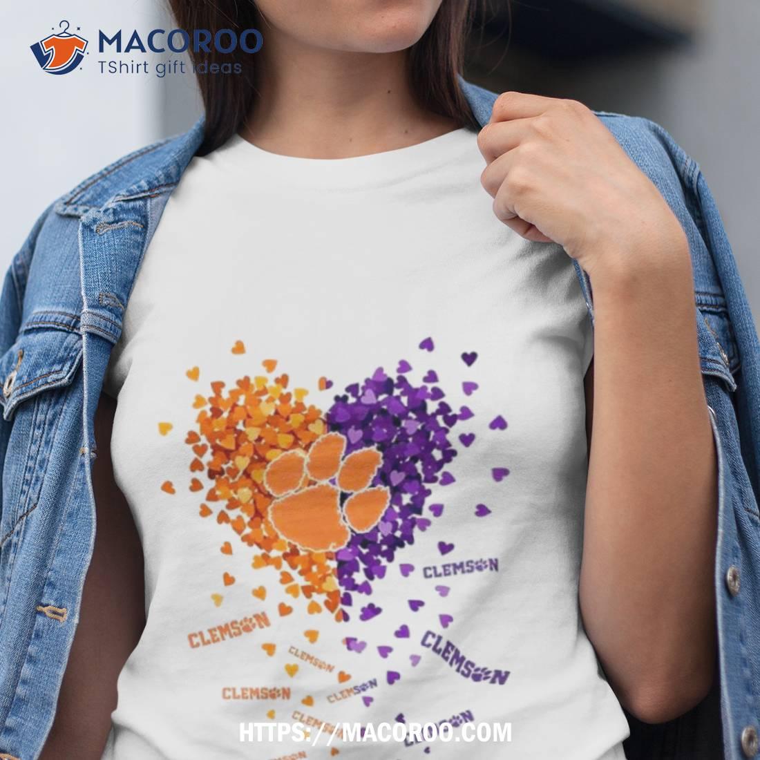 Clemson Tigers Tiny Heart Shape 2023 Shirt Clemson Tigers Tiny Heart Shape 2023 Shirt
