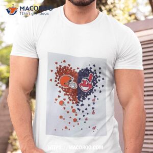 Cleveland Browns Cleveland Indians Tiny Heart Shape 2023 Shirt