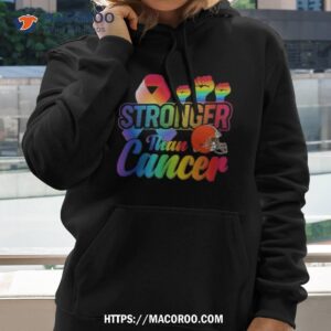 Cleveland Browns Stronger Than Cancer Nfl 2023 Shirt