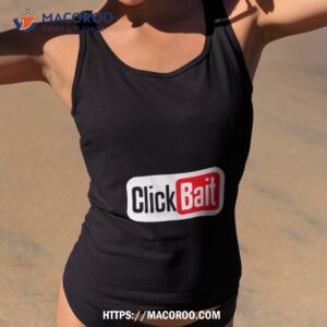 clickbait youtube parody logo shirt tank top 2