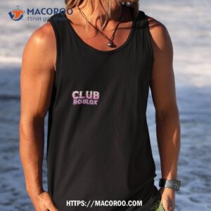 Club Roblox Classic Shirt 3 club roblox classic shirt tank top