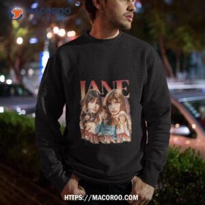 collage jane and maggie jane birkin shirt sweatshirt