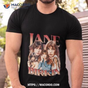 collage jane and maggie jane birkin shirt tshirt