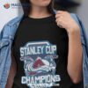 Colorado Avalanche Stanley Cup Champions 2023 Shirt