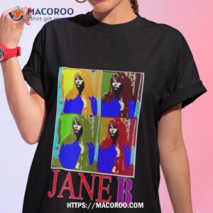 Colorful Design Jane Birkin Shirt
