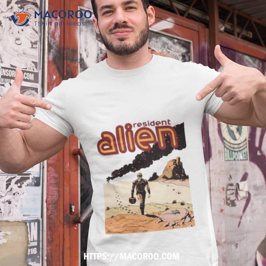 Comic Alien Space Doctor Medicine Peter Hogan Resident Alien Shirt Comic Alien Space Doctor Medicine Peter Hogan Resident Alien Shirt