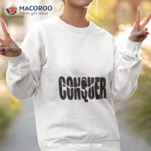 conquer arnold black shirt sweatshirt 2