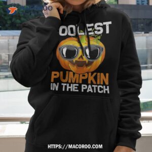 coolest pumpkin in the patch halloween pajamas costume kids shirt hoodie