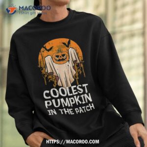 coolest pumpkin in the patch kids boys girls halloween shirt sweatshirt