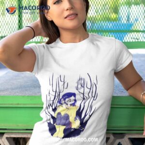 coraline sitting alone shirt tshirt 1