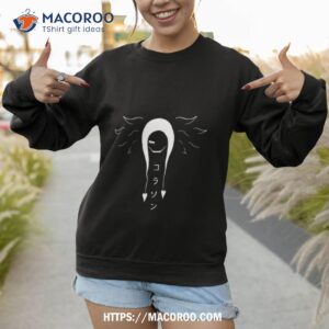 corazon one piece white shirt sweatshirt