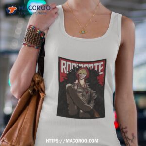 corazon red comic design one piece shirt tank top 4