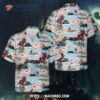 Cornhole Toss Lawn Game Hawaiian Shirt