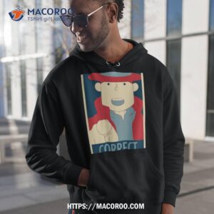 Correct The Pointing Finger Professor Layton Shirt