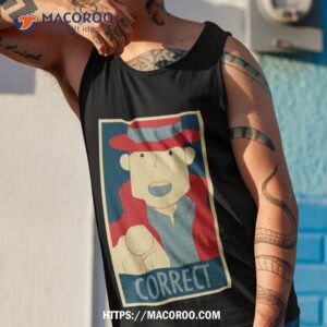 correct the pointing finger professor layton shirt tank top 1
