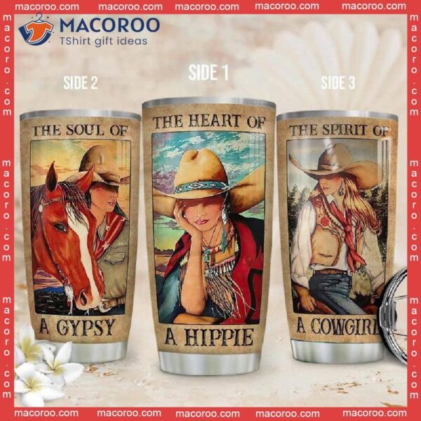 Cowgirl Stainless Steel Tumbler