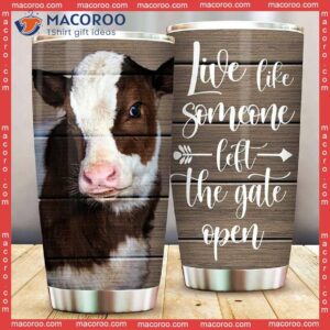 Cows Heifers Farm Insulated Stainless Steel Tumbler