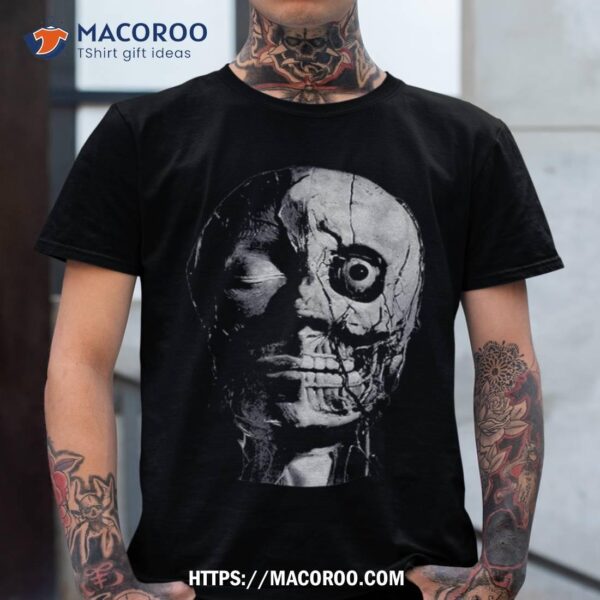 Creepy Horror Movie Zombie Monster Skeleton Halloween Skull Shirt, Sugar Skull Pumpkin